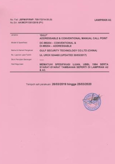 Our Certification